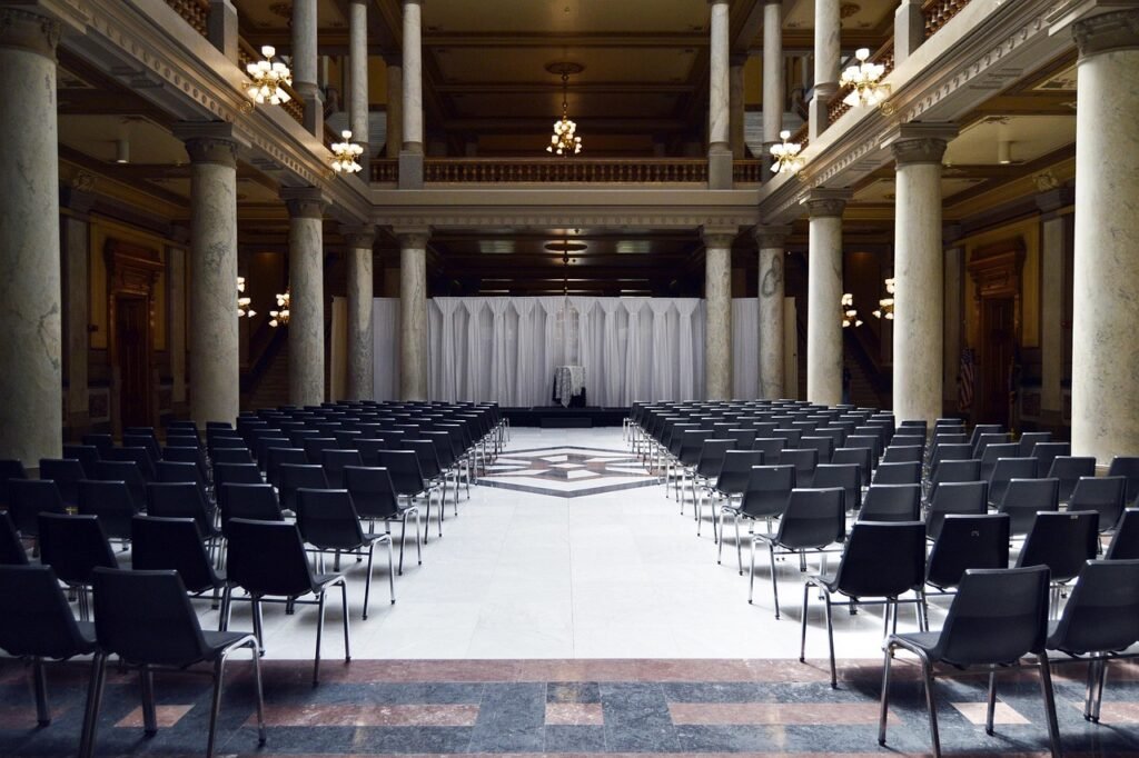 International conference venue in Vienna with professional staging